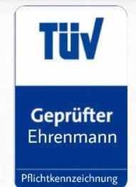 TÜV Ehrenmann Prüfung